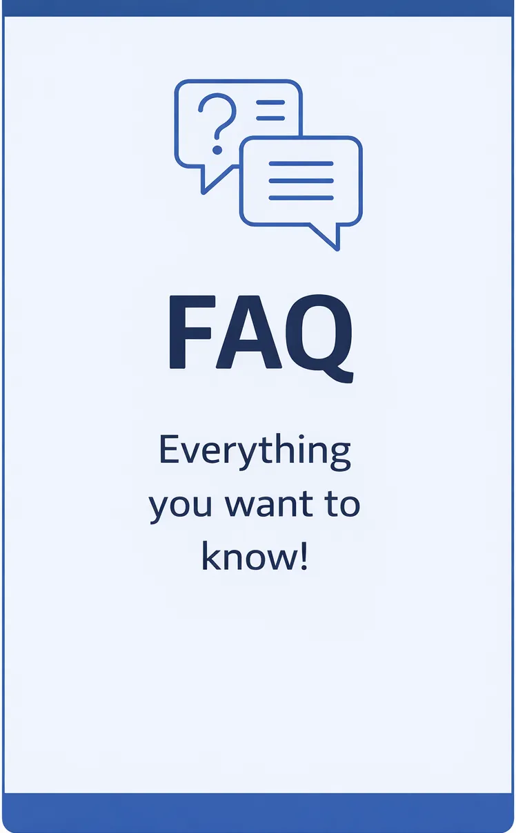 FAQ section